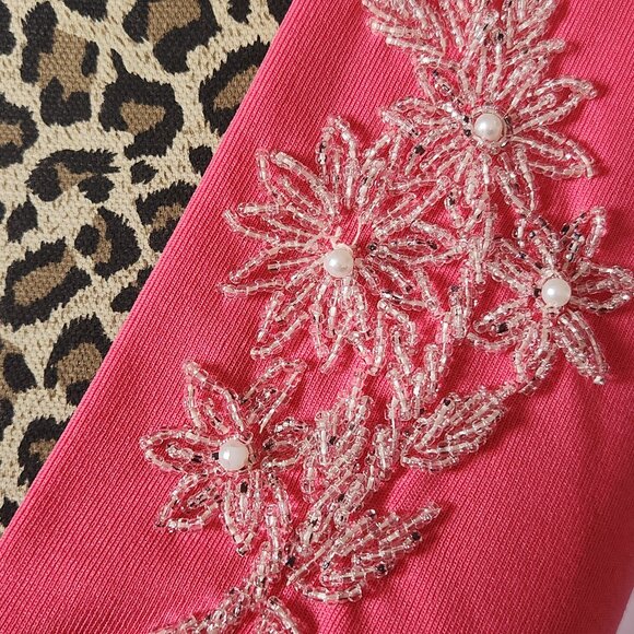 Vintage custom made floor length dress - Picture 6 of 6